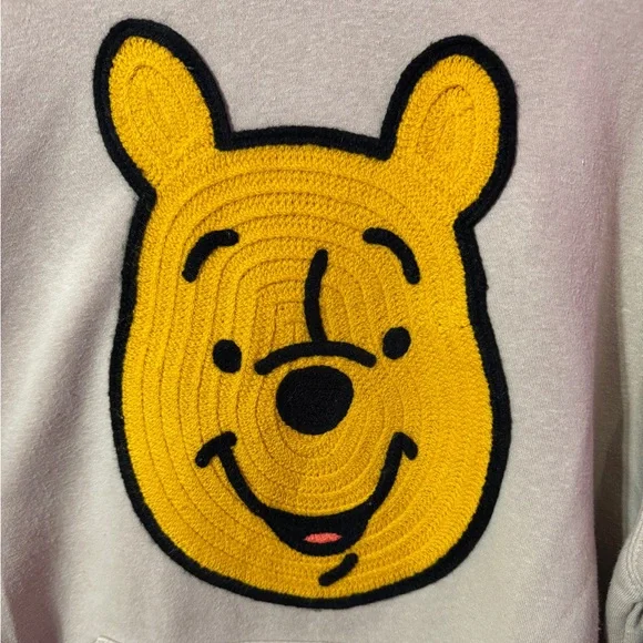 Disney Tan Sweater with Winnie the Pooh Embroidered Design - Picture 3 of 5